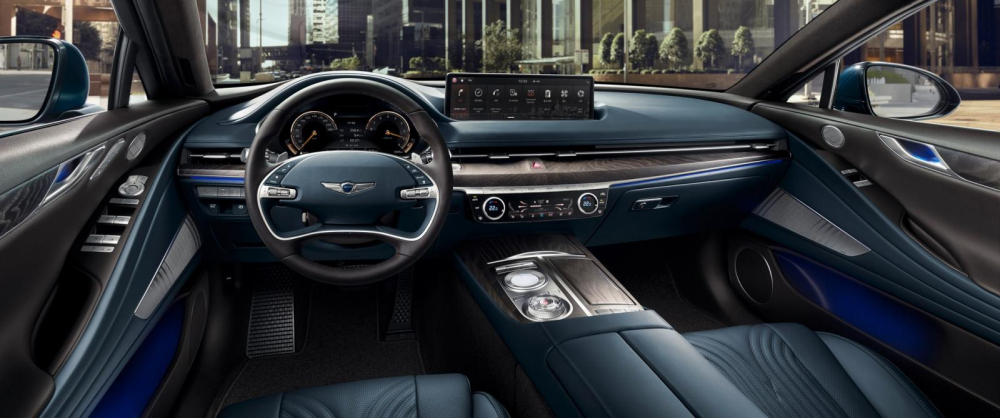 Thiết kế nội thất sang trọng của Genesis G80 2021