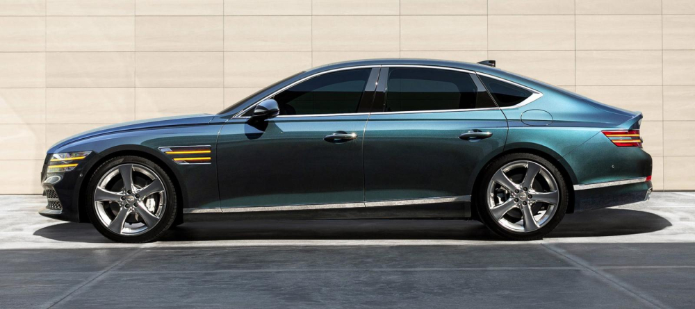 Thiết kế sườn xe của Genesis G80 2021