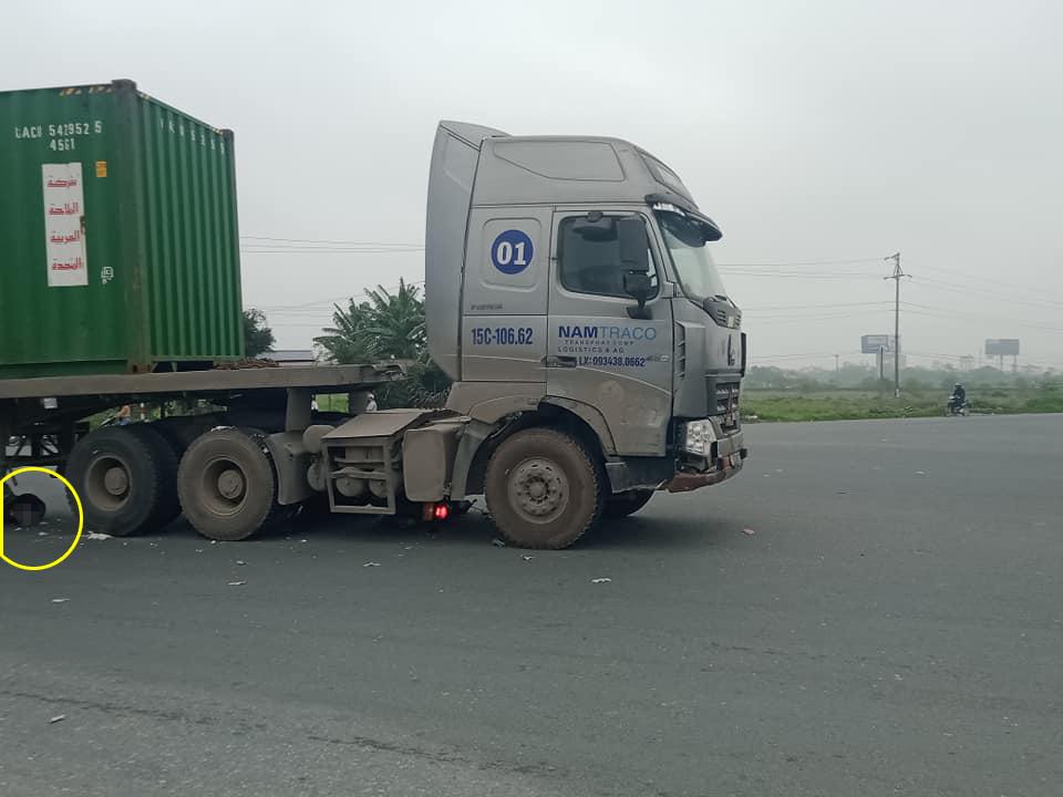 Ảnh hiện trường vụ tai nạn khiến 2 người phụ nữ tử vong tại Hải Ph&ograve;ng