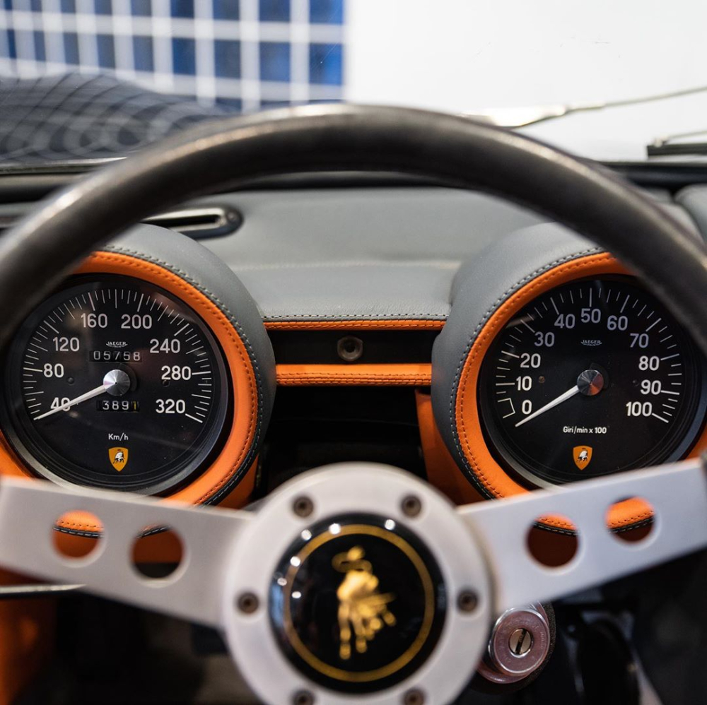 Chiếc Lamborghini Miura SV có ODO thấp Chiếc Lamborghini Miura SV có ODO thấp