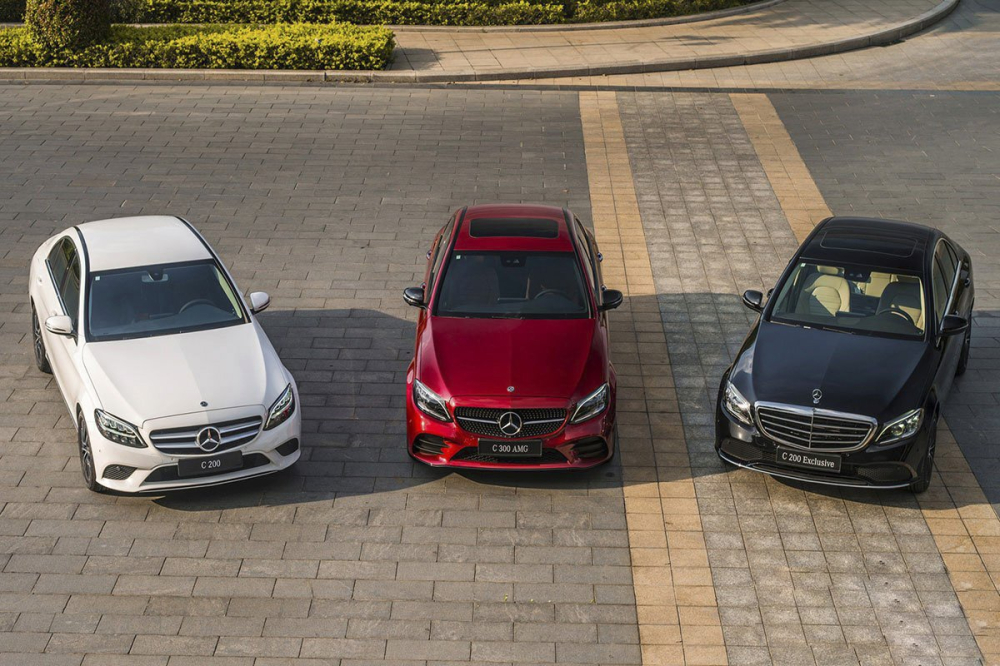 Ngoại thất của Mercedes-Benz C200 Exclusive