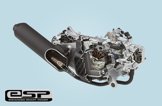 Động cơ eSP trên xe Honda Lead tiết kiệm xăng
