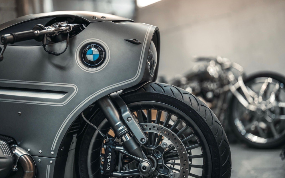 Khi không hoạt động, chiếc BMW R nineT Độ có khoảng sáng gầm cực nhỏ Khi không hoạt động, chiếc BMW R nineT Độ có khoảng sáng gầm cực nhỏ
