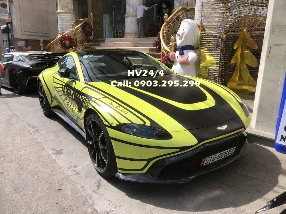 Aston Martin V8 Vantage 2018 của doanh nh&acirc;n quận 12 