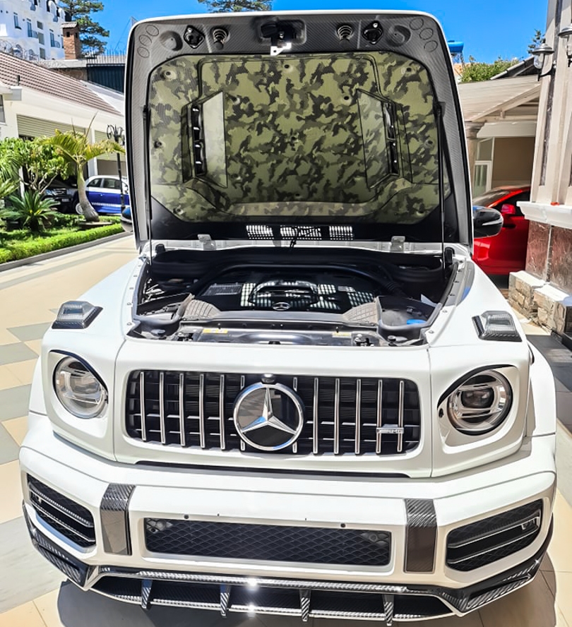 Mercedes-AMG G63 2019 độ TopCar Light ở Đ&agrave; Lạt sử dụng động cơ V8