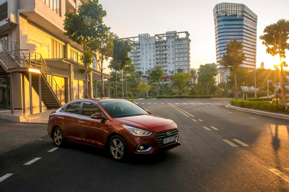 Hyundai Accent vẫn l&agrave; sản phẩm b&aacute;n chạy nhất của TC Motor