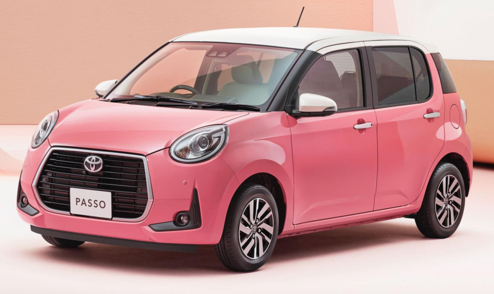 Toyota Passo Moda Charm l&agrave; một mẫu xe chỉ b&aacute;n ở nội địa Nhật Bản