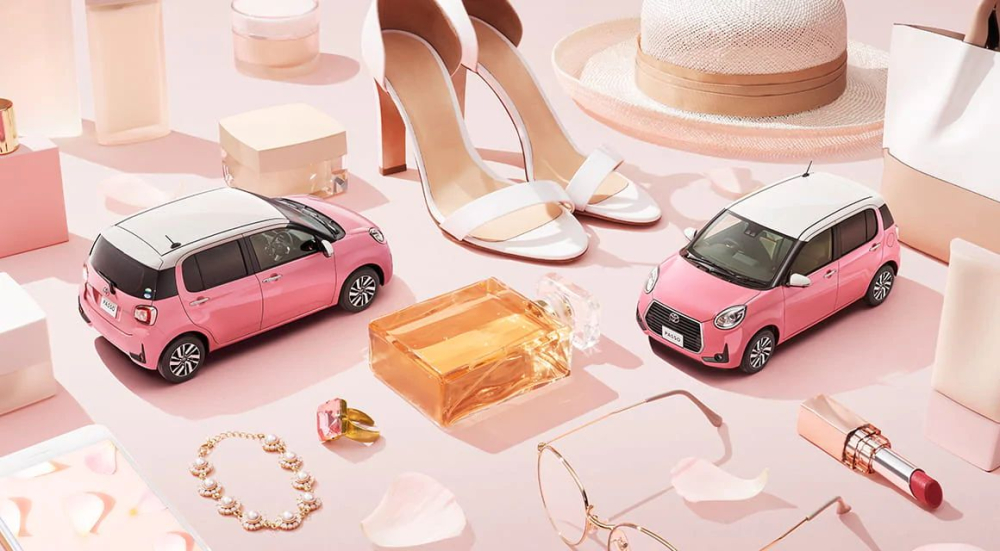 Toyota Passo Moda Charm được v&iacute; như một đồ trang sức, l&agrave;m đẹp cho phụ nữ