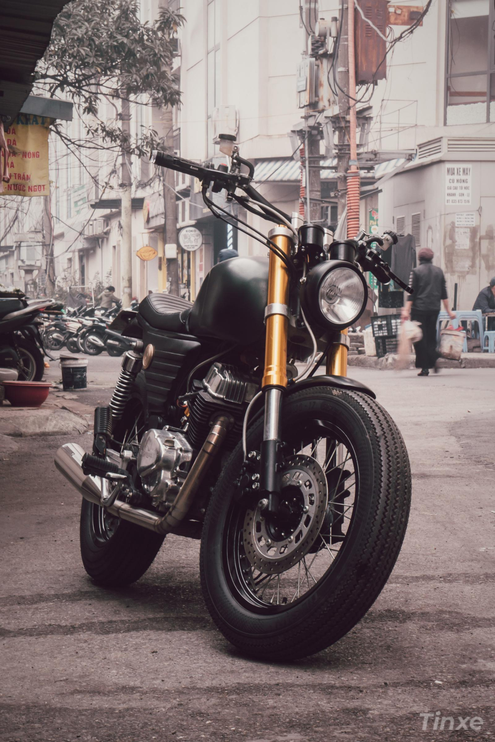 Honda LA250 Custom The Armiger by Zife