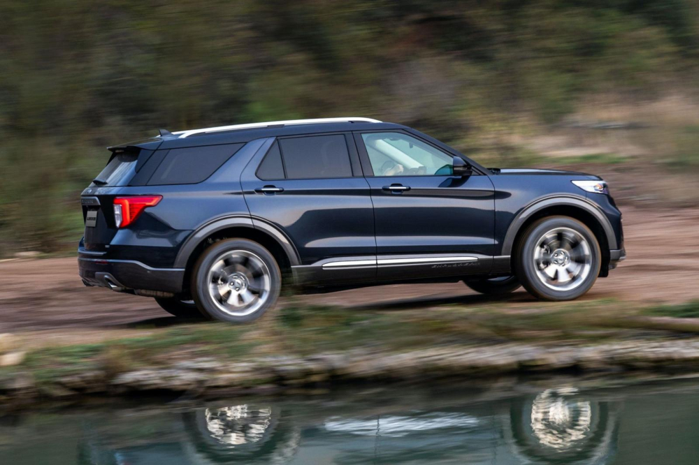 Ford Explorer 2020 dành cho thị trường Trung Quốc dài hơn một chút so với xe ở Mỹ