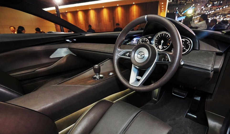 Nội thất bên trong Mazda Vision Coupe Concept