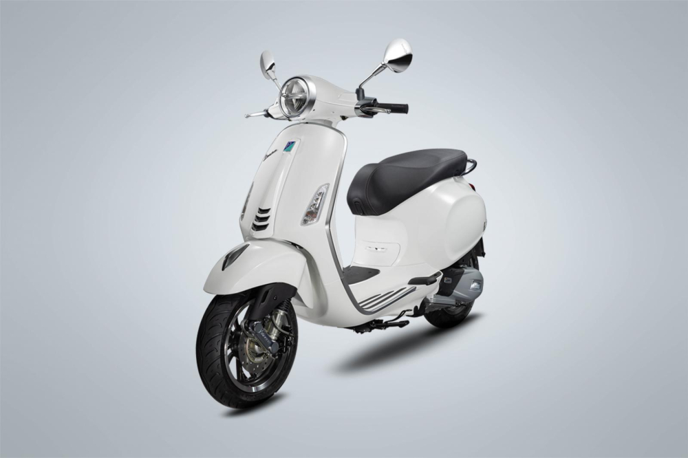 Vespa Primavera 2020 với màu trắng mới. Vespa Primavera 2020 với màu trắng mới.
