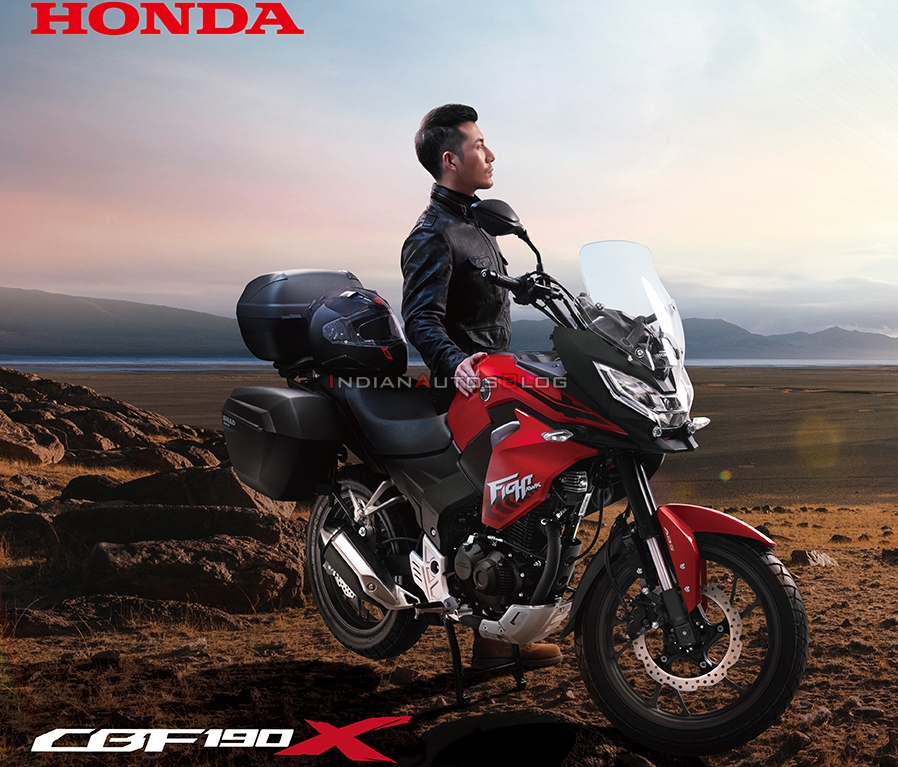 Honda CBF190X mang kiểu dáng Sport Adventure
