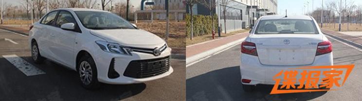 Toyota Vios 2020 bản sedan dành cho thị trường Trung Quốc