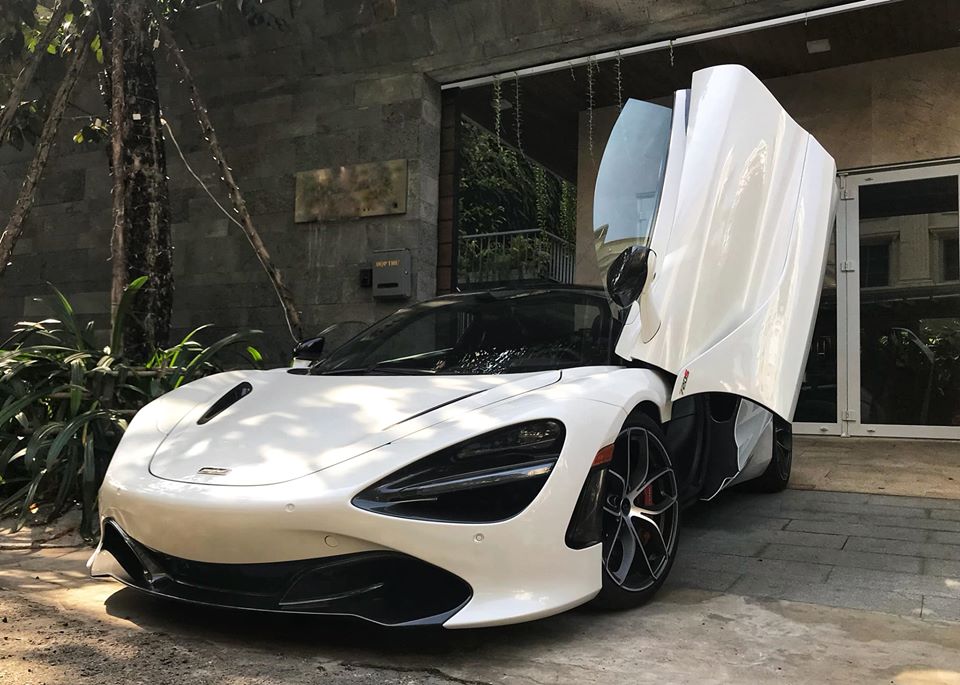 Đ&acirc;y l&agrave; chiếc si&ecirc;u xe mui trần McLaren 720S Spider đầu ti&ecirc;n về nước