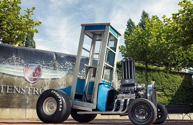Một chiếc hot rod kỳ lạ ra đời c&aacute;ch đ&acirc;y hơn 4 thập kỷ