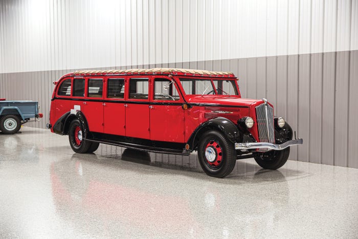 Xe bu&yacute;t Glacier National Park 1936