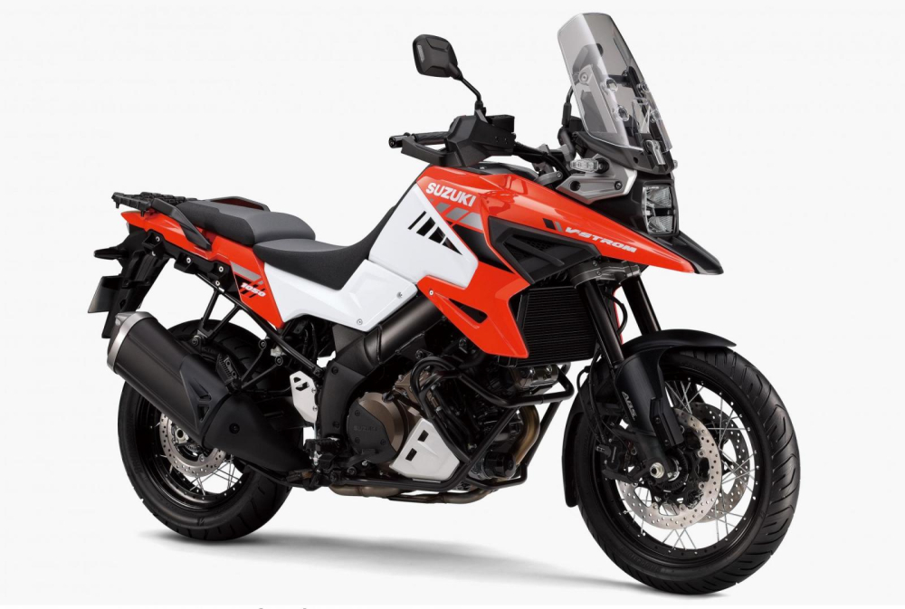 V-Strom 1050 XT đỏ trắng là phiên bản đặc biệt Heritage Special