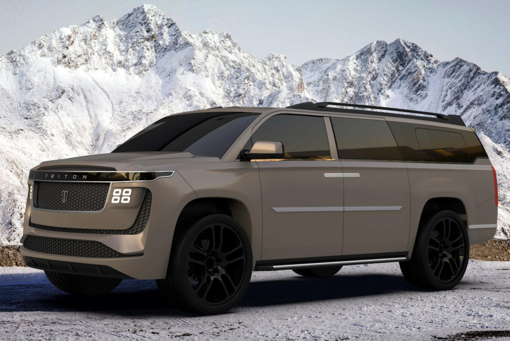 Triton Model H là một mẫu SUV khổng lồ với 8 chỗ ngồi và những thông số khủng bất ngờ