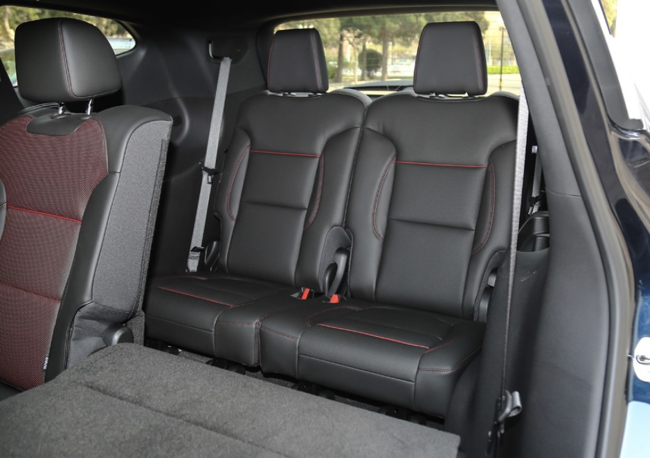 Hàng ghế thứ 3 của Chevrolet Blazer 2020