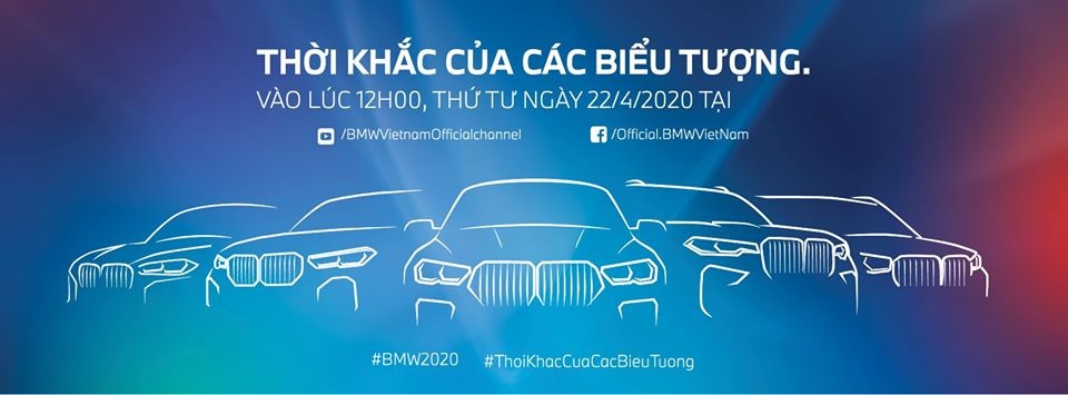 THACO sẽ ra mắt loạt xe BMW mới vào ngày 22/4/2020 thông qua việc livestream trên mạng xã hội gồm Facebook và Youtube