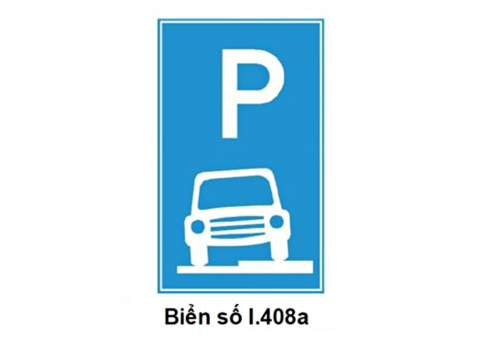 Từ 1/7 sẽ c&oacute; biển b&aacute;o mới cho ph&eacute;p &ocirc; t&ocirc; được đỗ nửa th&acirc;n xe tr&ecirc;n vỉa h&egrave;