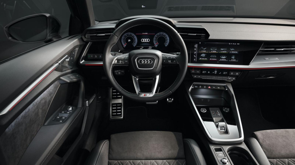 Nội thất bên trong Audi A3 Sedan 2021