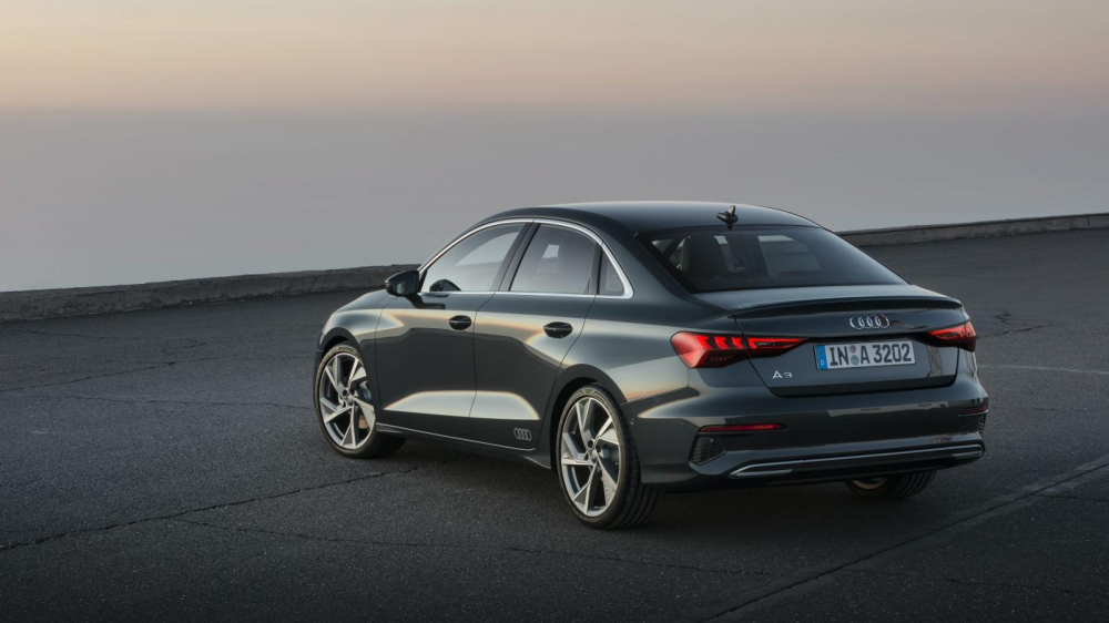 Thiết kế đuôi xe của Audi A3 Sedan 2021