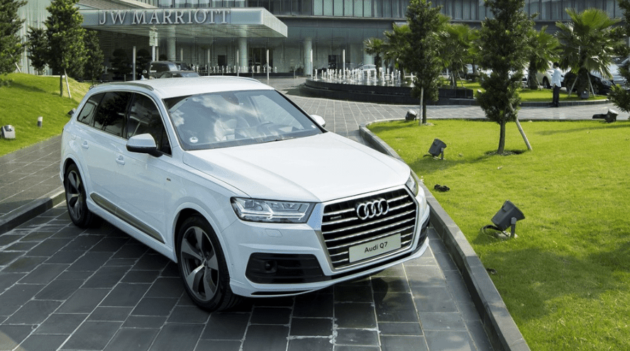 Tại Việt Nam, c&oacute; 3 xe Audi Q7 ph&acirc;n phối ch&iacute;nh h&atilde;ng thuộc diện triệu hồi.