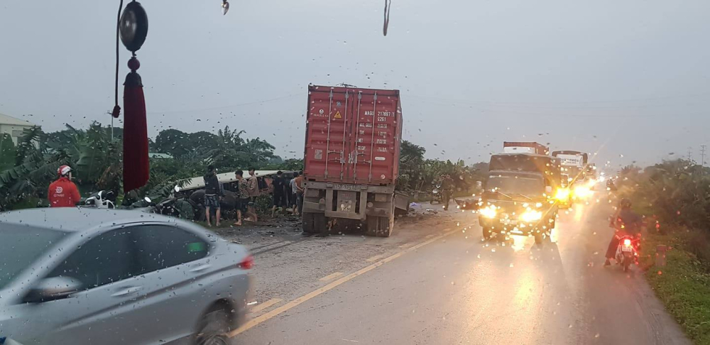 Hiện trường vụ tai nạn