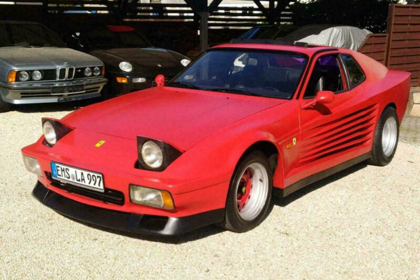 Chiếc Ferrari n&agrave;y thực chất l&agrave; một chiếc Porsche