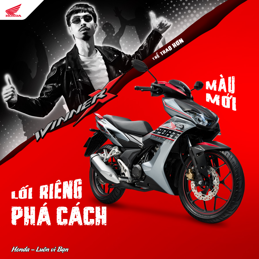 Rapper Đen Vâu làm đại sứ thương hiệu cho Honda Winner X tại Việt Nam Rapper Đen Vâu làm đại sứ thương hiệu cho Honda Winner X tại Việt Nam