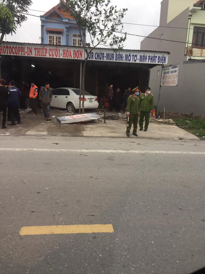 Hiện trường vụ tai nạn