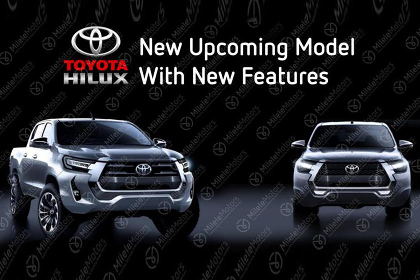 Hình ảnh rò rỉ của Toyota Hilux 2021