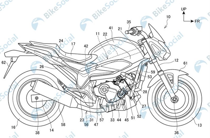 Thiết kế xe Honda NC850S mới