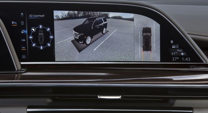Cadillac Escalade ESV 2021 có hệ thống camera 360 độ Cadillac Escalade ESV 2021 có hệ thống camera 360 độ