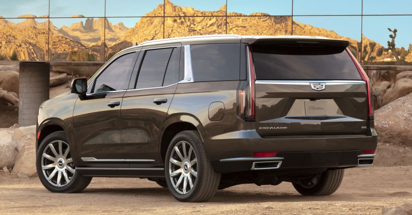 Cadillac Escalade ESV 2021 được trang bị hệ thống treo sau mới Cadillac Escalade ESV 2021 được trang bị hệ thống treo sau mới