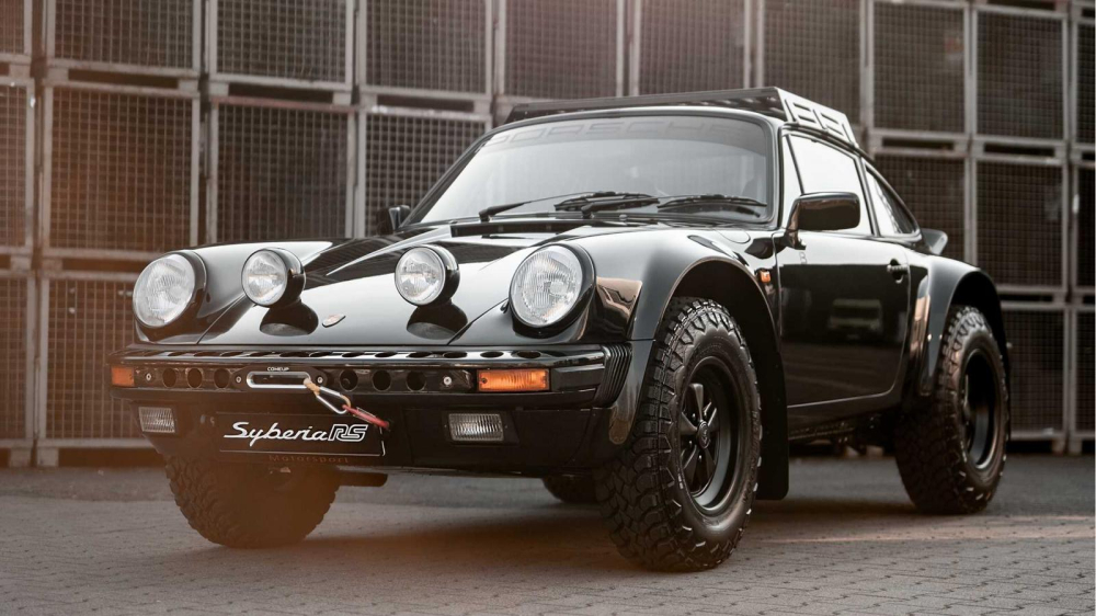 Phía trước của Porsche 911 Phía trước của Porsche 911 Syberia RS