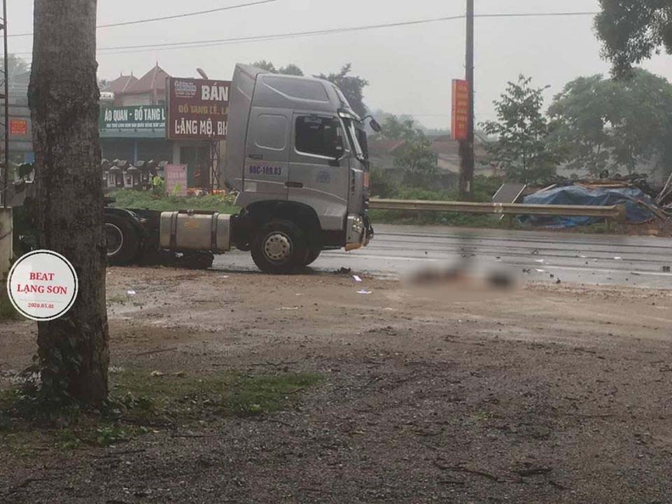Hiện trường vụ tai nạn