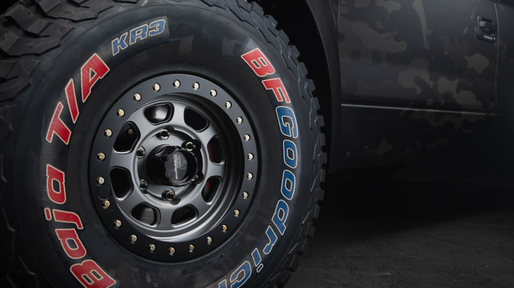 Bộ vành beadlock đặc trưng của xe off-road