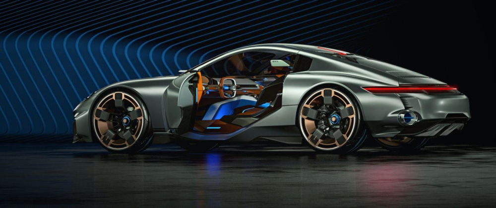 Bên sườn của Cyber 677 Porsche