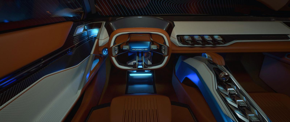 Nội thất của Cyber 677 Porsche