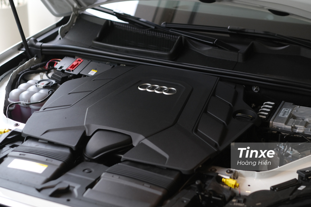 Động cơ TFSI V6 dung t&iacute;ch 3.0L của Audi Q7 2020.