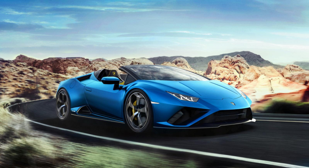 Nguồn cung cấp sức mạnh cho Lamborghini Huracan EVO RWD Spyder là khối động cơ xăng V10, hút khí tự nhiên, dung tích 5,2 lít Nguồn cung cấp sức mạnh cho Lamborghini Huracan EVO RWD Spyder là khối động cơ xăng V10, hút khí tự nhiên, dung tích 5,2 lít