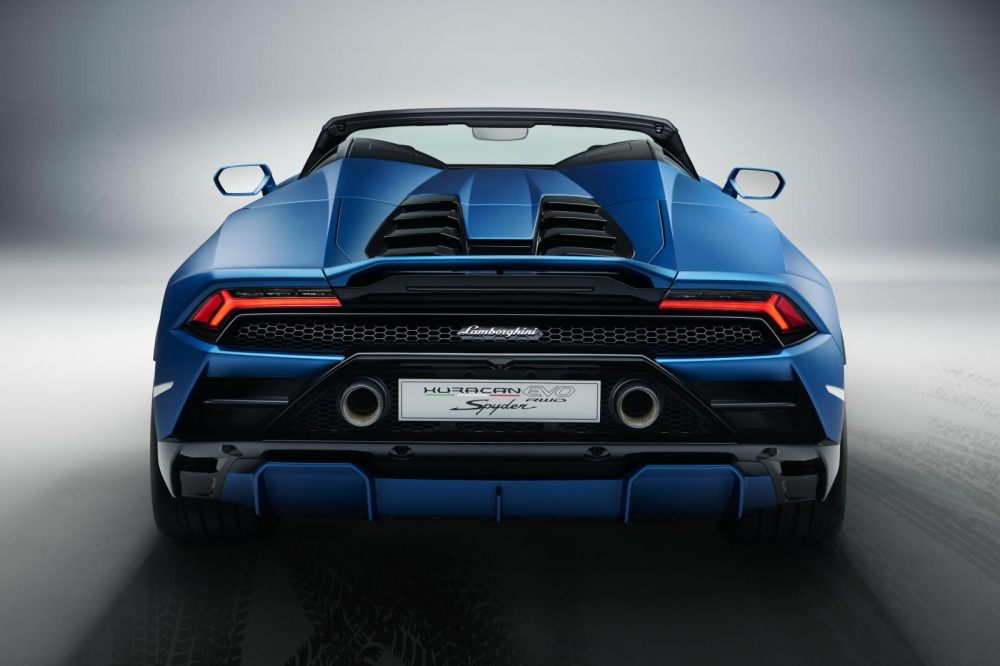 Lamborghini Huracan EVO RWD Spyder có bộ khuếch tán mới Lamborghini Huracan EVO RWD Spyder có bộ khuếch tán mới