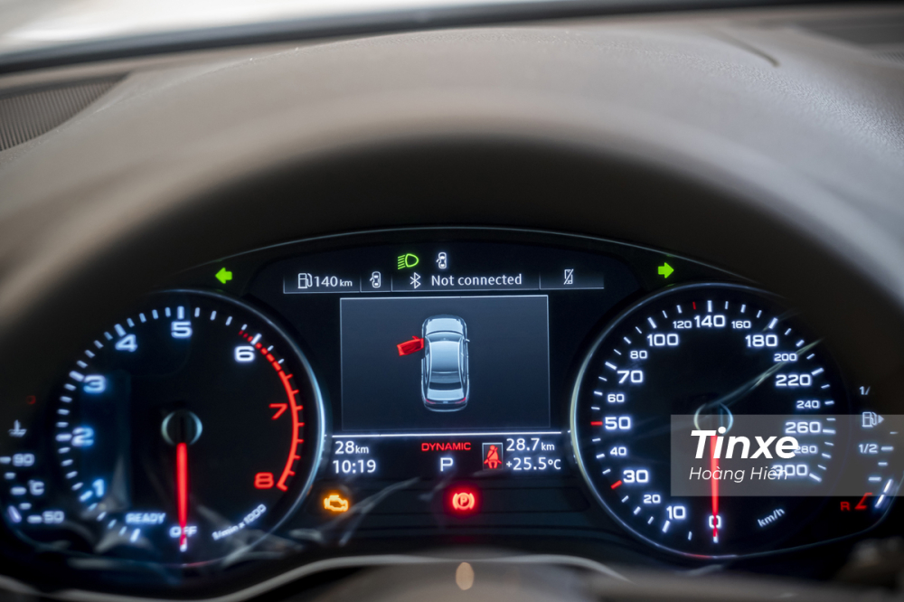 Màn hình Audi Virtual Cockpit phía sau vô-lăng Màn hình Audi Virtual Cockpit phía sau vô-lăng