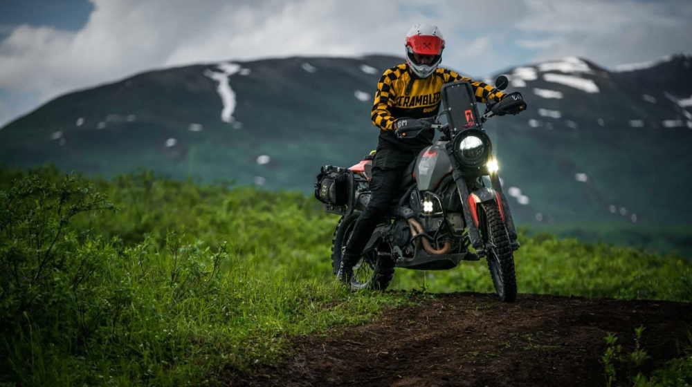 Ducati Alaskan được nâng cấp lên từ Ducati Scrambler Desert Sled Ducati Alaskan được nâng cấp lên từ Ducati Scrambler Desert Sled