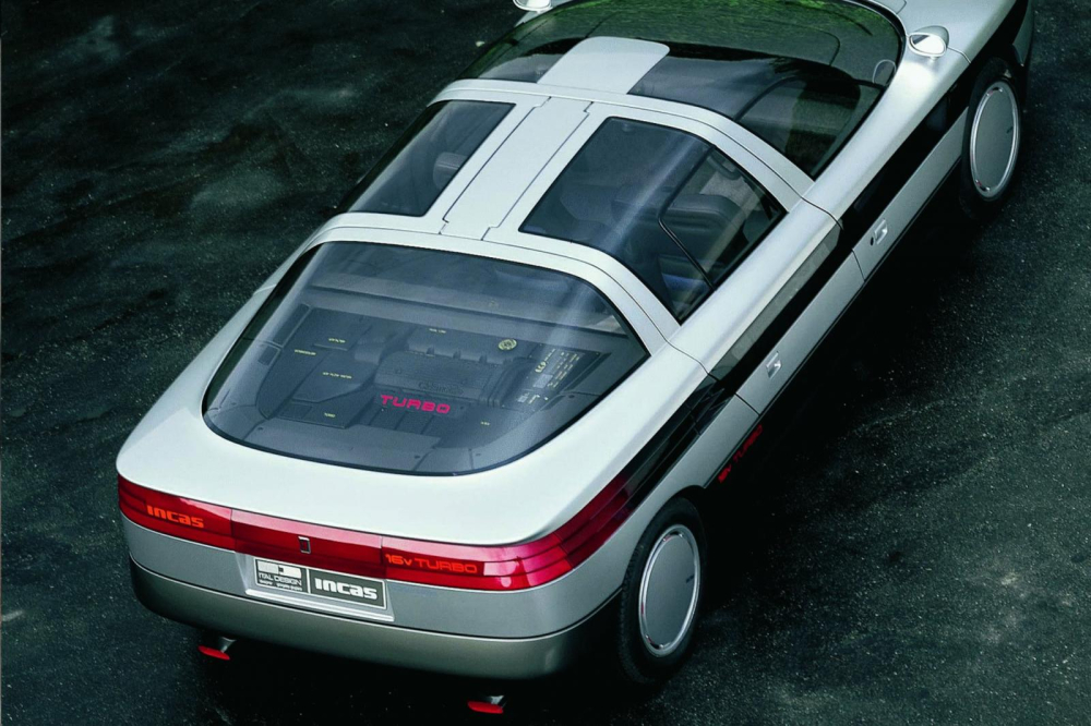 Oldsmobile Incas nhìn từ phía trên