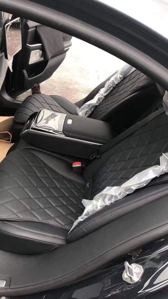Ghế bọc da sang trọng của Mercedes-Benz S-Class 2021