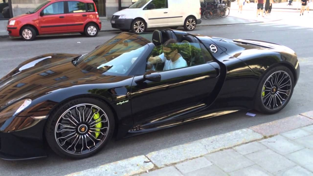 Porsche 918 Spyder của Zlatan Ibrahimovic chỉ c&oacute; 918 xe tr&ecirc;n thế giới